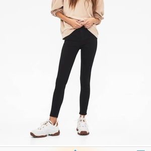 High waist jeggings from Bershka.